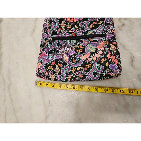 Waverly Women's Inspirations Quilted Paisley Cross Body Purse Bag - Picture 3 of 5